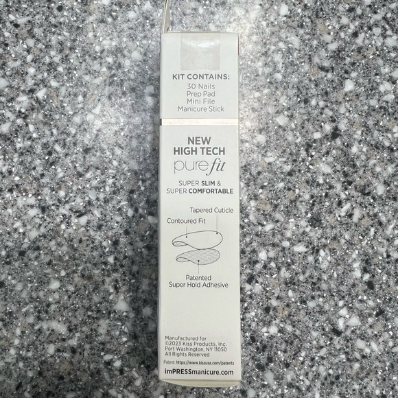 imPress Medium Purple Marble Press On Nails - Picture 4 of 6